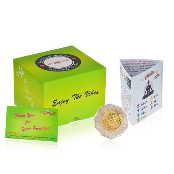 Orgonite Crystal – Aura Healing E-Energy Protection Dodecahedron Crystal - Picture 9 of 9